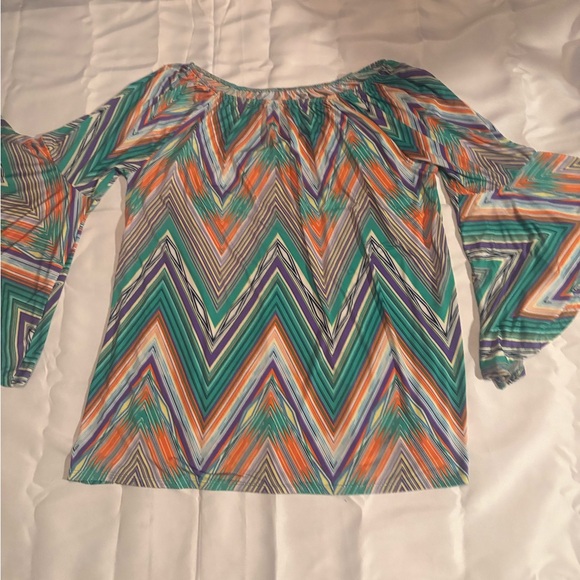 Tops - Colorful Chevron Women's Top